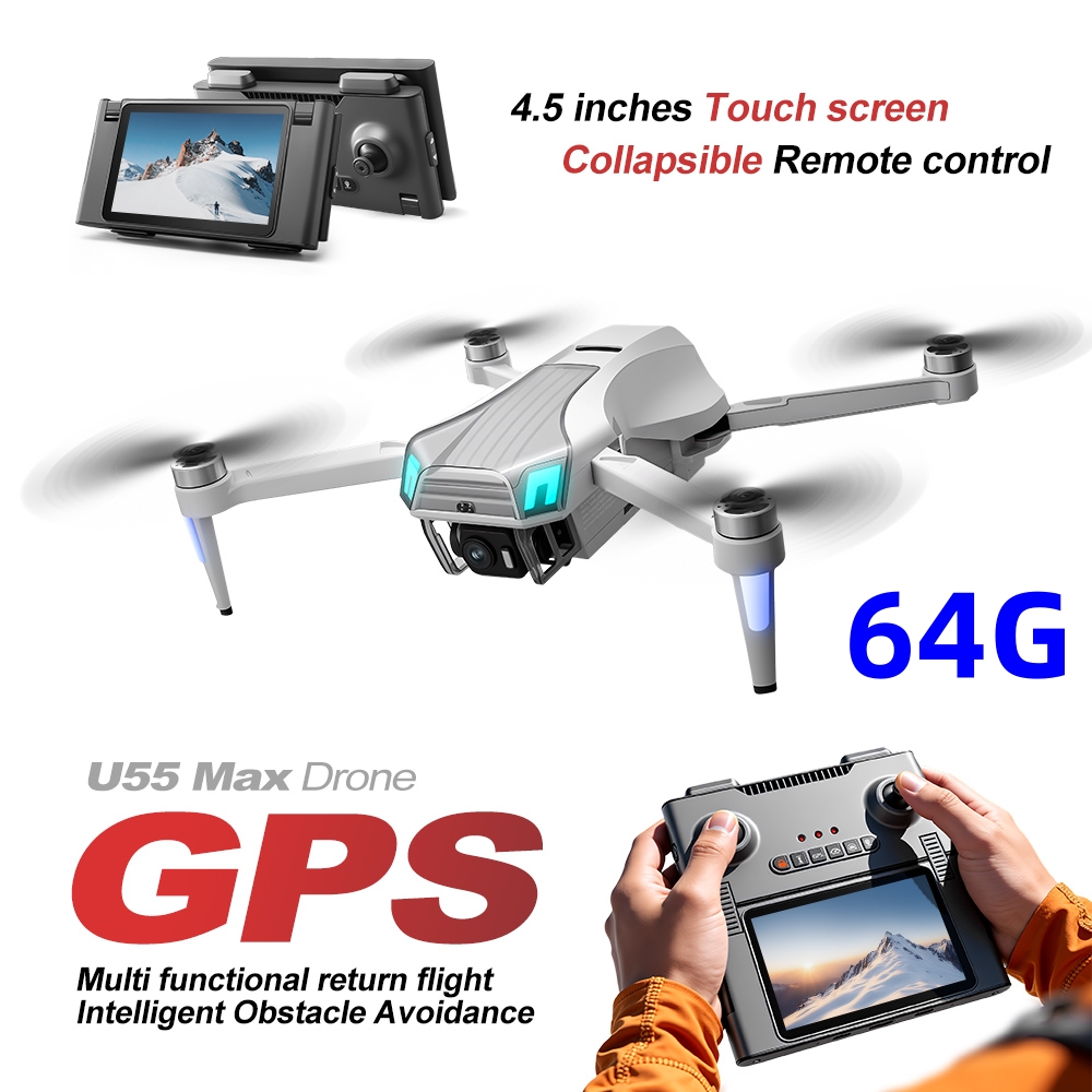 Дрон NCZOBOE U55 с профессиона – обзор и цена Drone Gimbal 2 Axis