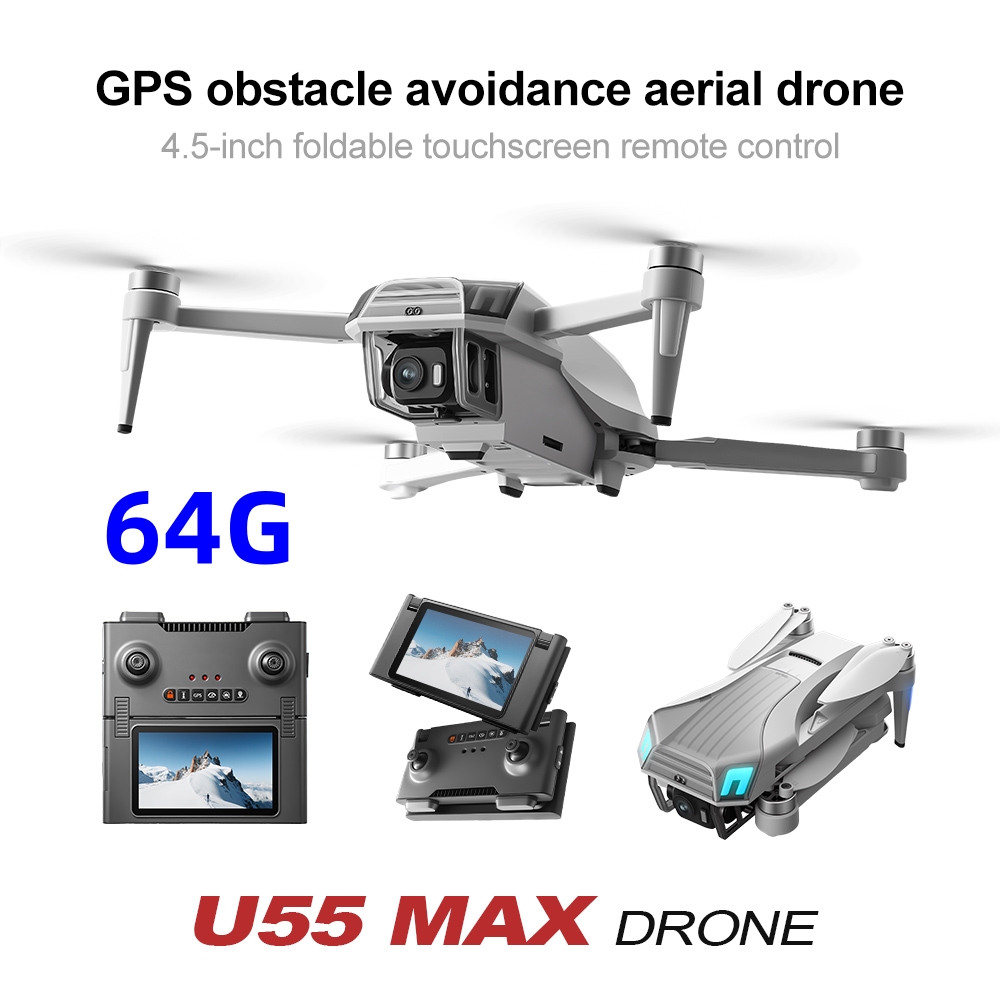 Дрон NCZOBOE U55 с профессиона – обзор и цена Drone Gimbal 2 Axis